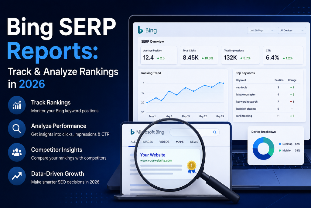 Bing SERP Reports: How to Track, Analyze, and Improve Bing Rankings in 2026