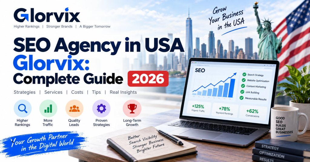 SEO Agency in USA Glorvix: Complete Guide 2026 seo usa